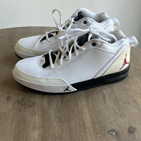 Nike Mens Air Jordan RPM White/Black-Varsity basketball-shoes Men size 10 - Picture 6 of 15